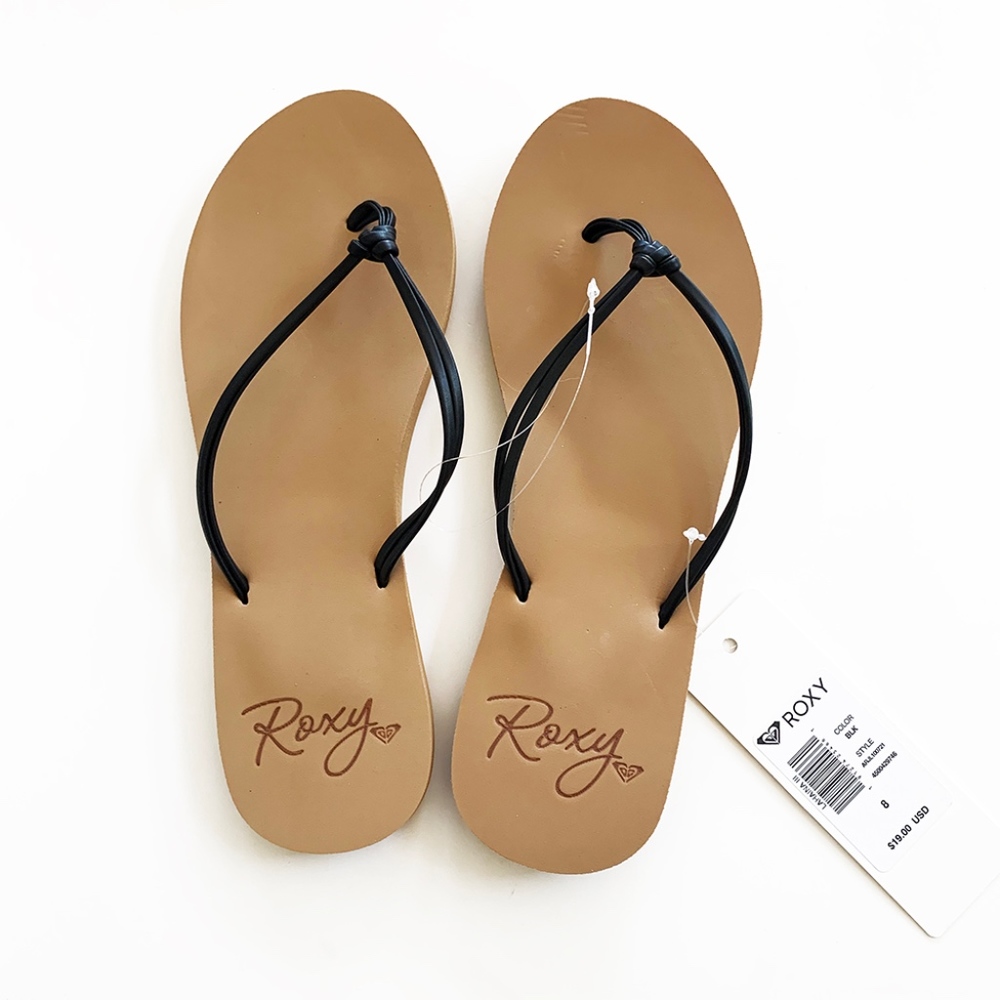 NWT Roxy Lahaina Sandal Flip Flop (Size 8)